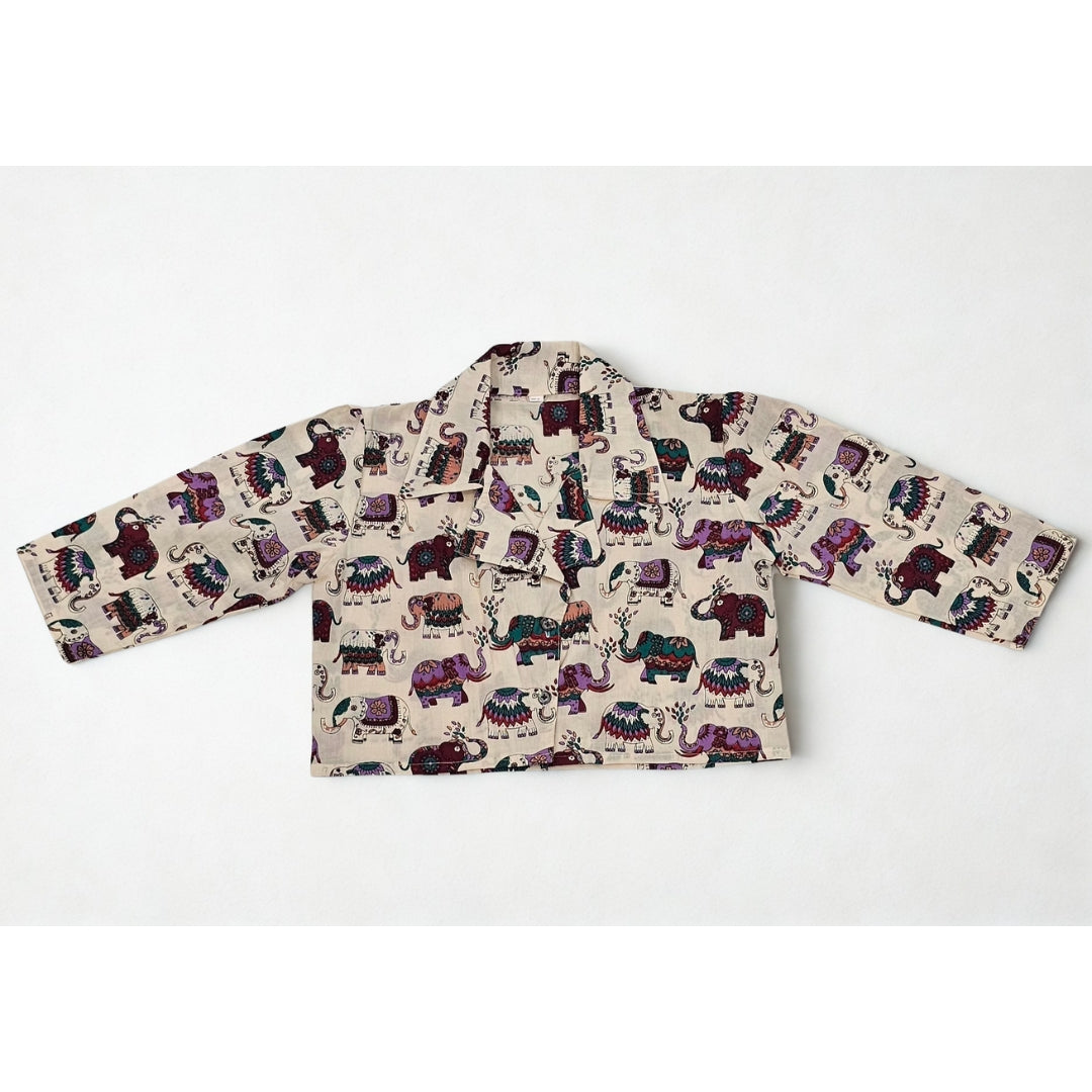 Teal Tiered Frock with Jacket