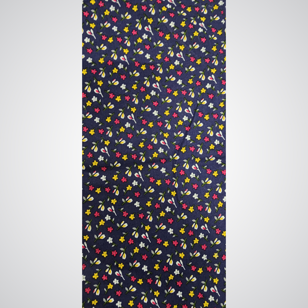 Girls' Navy Blue Floral Co-ord Set